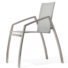 Todus Stainless Steel Chair with Batyline Material available in South Africa online : Patiostyle.co.za -Luxury outdoor Living